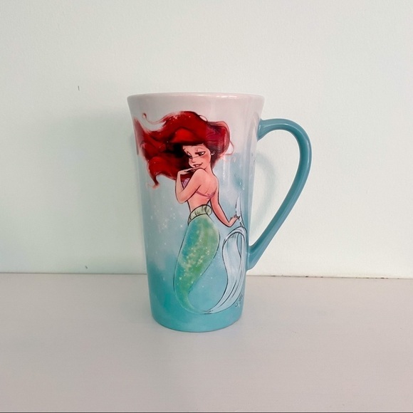 DISNEY the Art of Ariel Little Mermaid Mug RARE - Picture 1 of 7